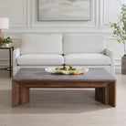 Vail Coffee Table in Grey Elm by Uttermost