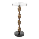 Remolino Bronze Drink Table by Uttermost