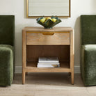 Tabi Natural Wood Side Table by Uttermost