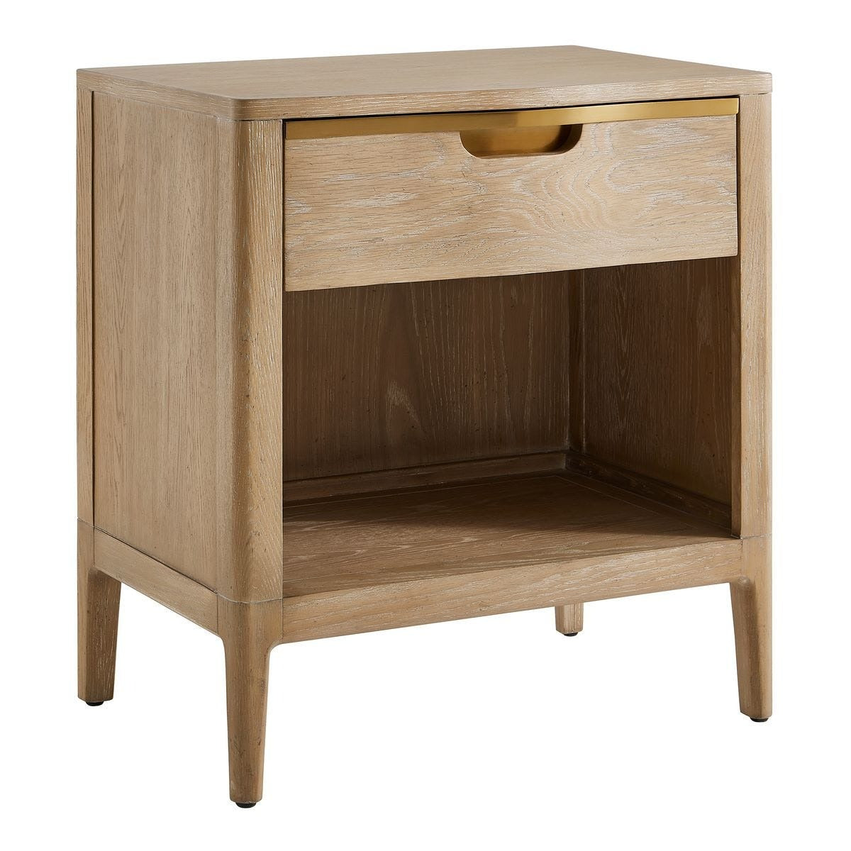 Tabi Natural Wood Side Table by Uttermost