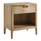 Tabi Natural Wood Side Table by Uttermost
