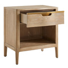 Tabi Natural Wood Side Table by Uttermost