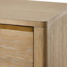 Tabi Natural Wood Side Table by Uttermost