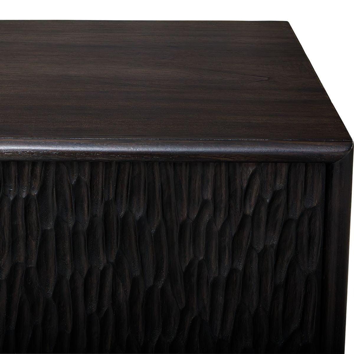 Stevenson Chiseled 4 Door Cabinet by Uttermost