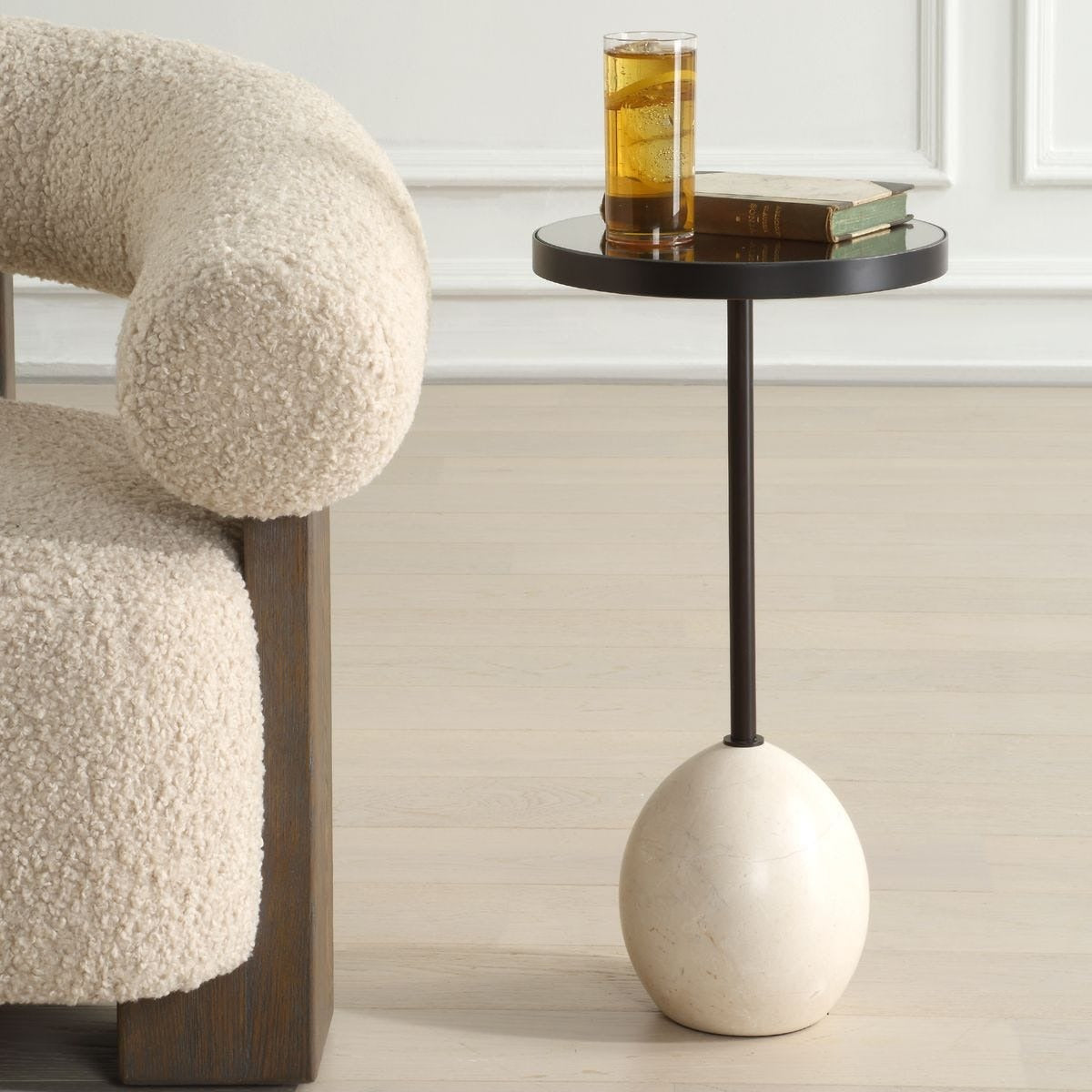 Odesa Marble Accent Table by Uttermost
