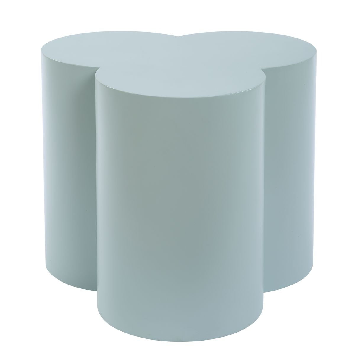 Beven Outdoor Light Blue Accent Table by Uttermost
