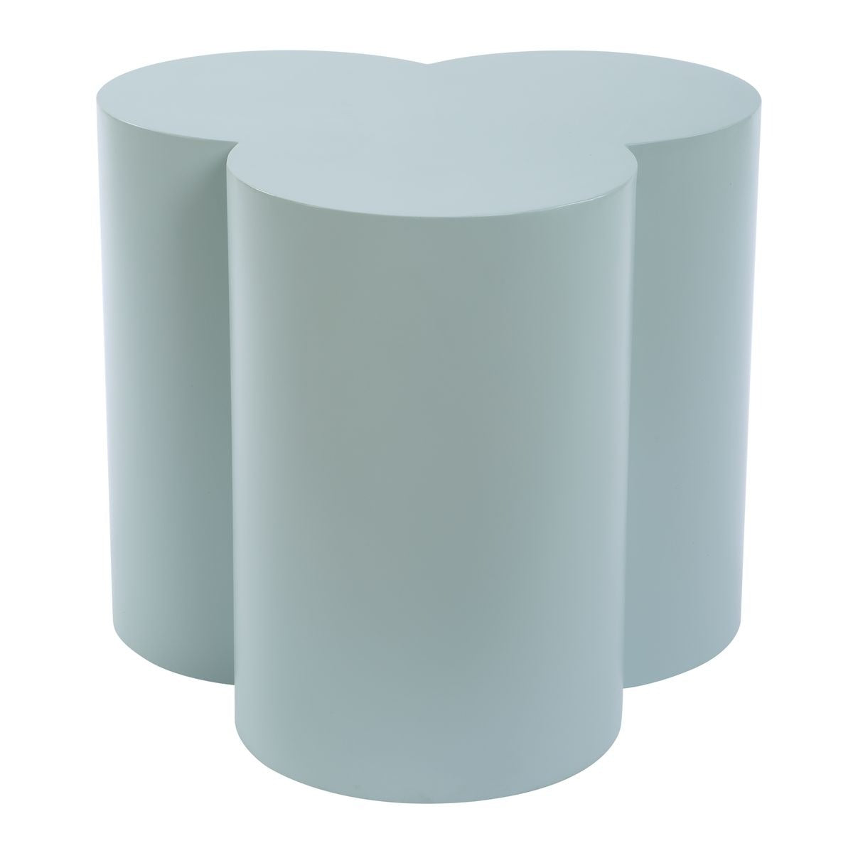 Beven Outdoor Light Blue Accent Table by Uttermost