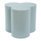 Beven Outdoor Light Blue Accent Table by Uttermost