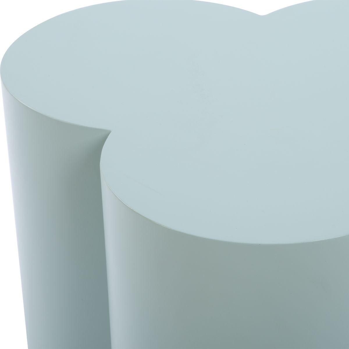 Beven Outdoor Light Blue Accent Table by Uttermost