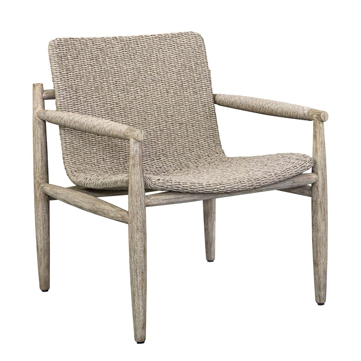 Sumba Wicker Outdoor Lounge Chair by Uttermost