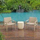 Sumba Wicker Outdoor Lounge Chair by Uttermost