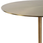 Verlin Brass Drink Table by Uttermost
