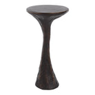 Milan Outdoor Dark Bronze Drink Table by Uttermost