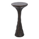 Milan Outdoor Dark Bronze Drink Table by Uttermost