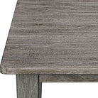 Forsyth Indoor-Outdoor Dining Table in Dark Grey by Uttermost