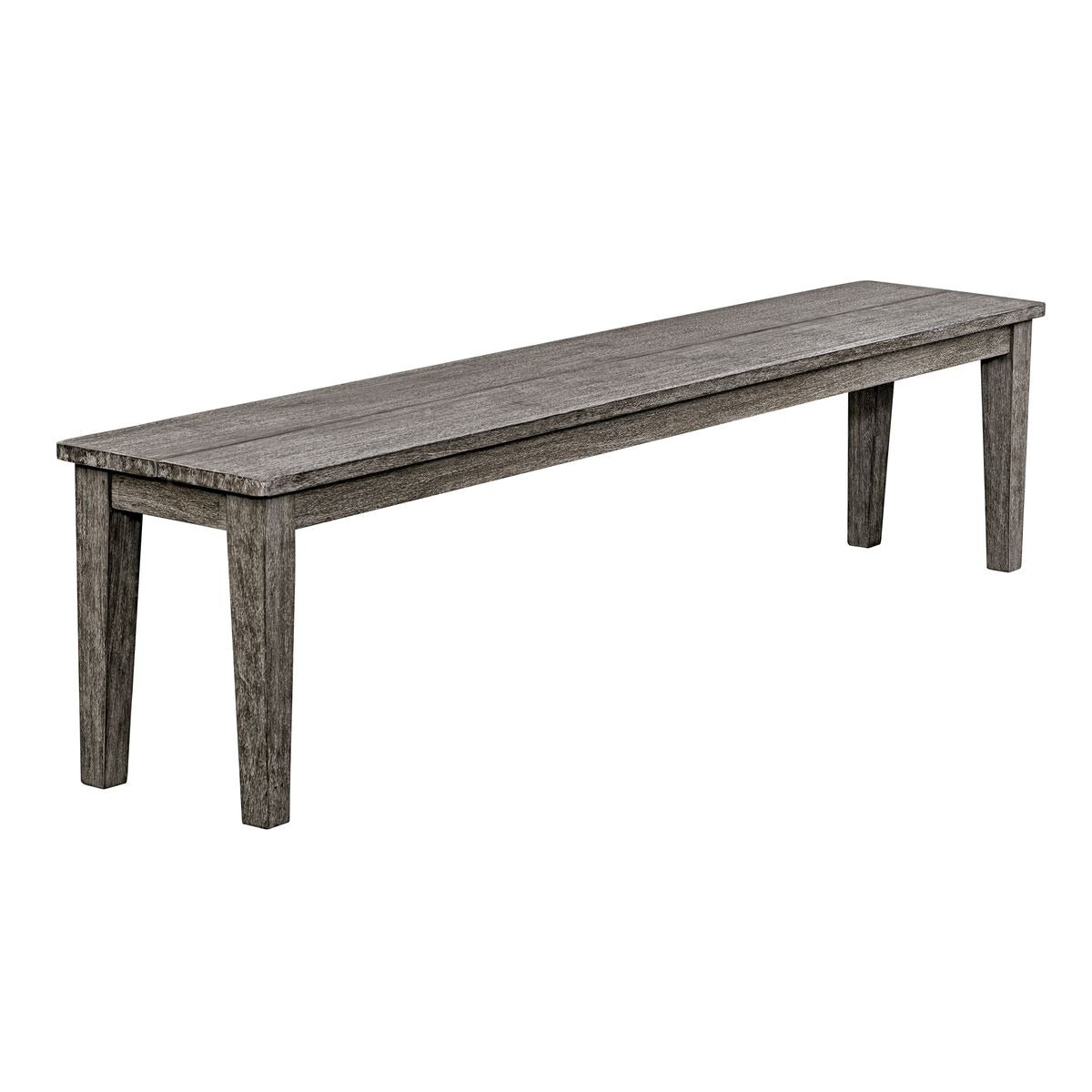 Forsyth Dark Gray Outdoor Bench by Uttermost