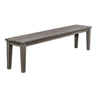 Forsyth Dark Gray Outdoor Bench by Uttermost