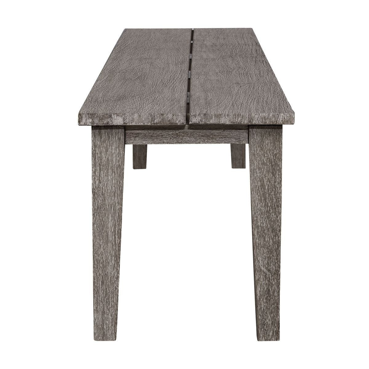 Forsyth Dark Gray Outdoor Bench by Uttermost