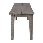 Forsyth Dark Gray Outdoor Bench by Uttermost