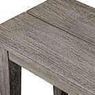 Forsyth Dark Gray Outdoor Bench by Uttermost
