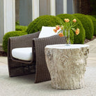 Oakmont Indoor/Outdoor Side Table in White by Uttermost