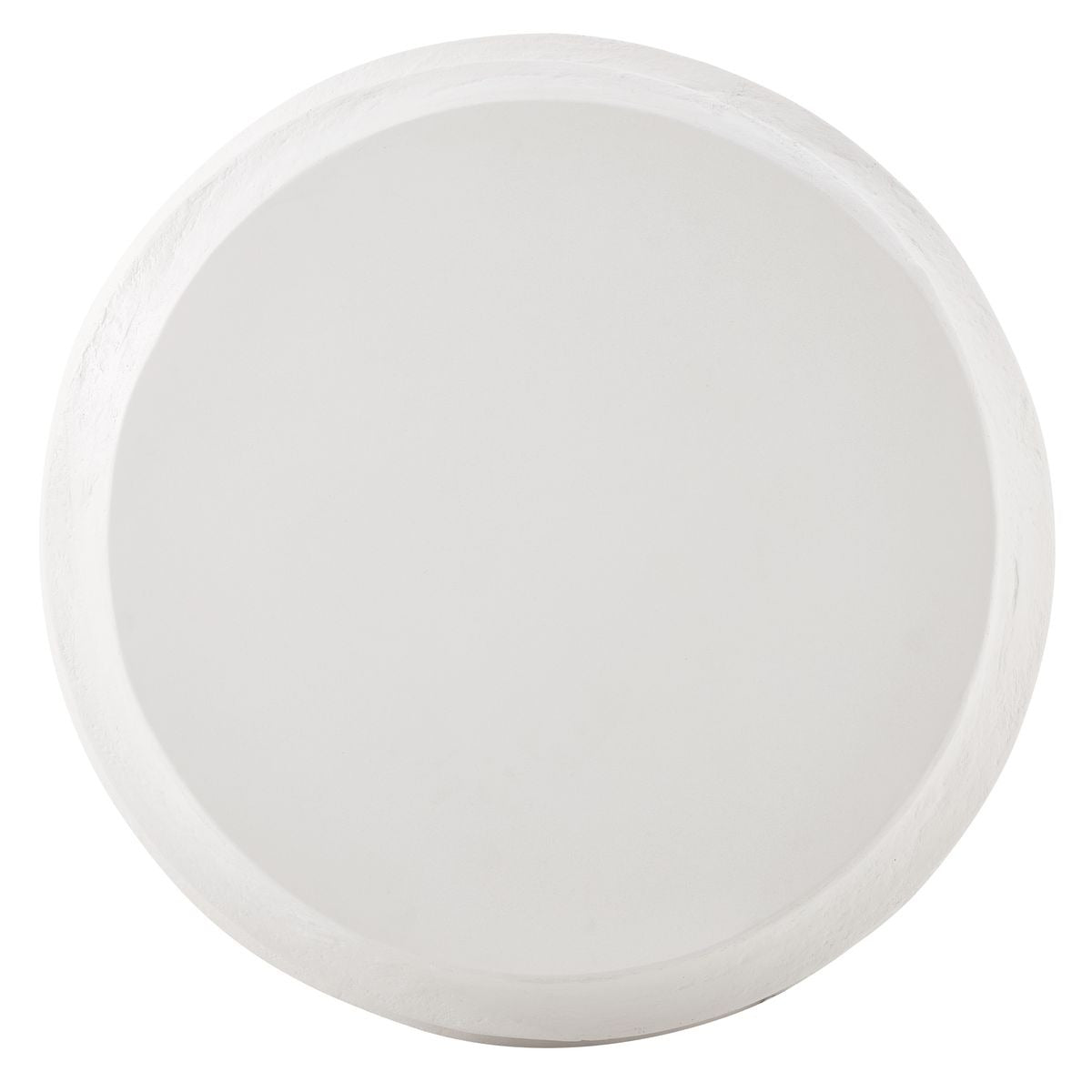 Winded Outdoor White Coffee Table by Uttermost