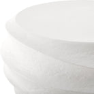 Winded Outdoor White Coffee Table by Uttermost