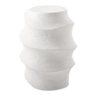 Winded Outdoor White Accent Table by Uttermost