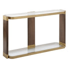 Ryles Glass Console Table by Uttermost