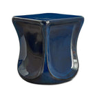Kaz Deep Blue Garden Stool by Uttermost