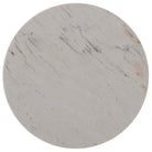 Grace Cantilever Accent Table in Marble by Theodore Alexander
