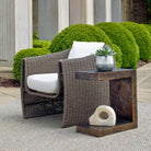 Obra Bronze Outdoor Side Table by Uttermost