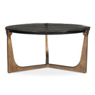 Bohdi Outdoor Brass Coffee Table by Uttermost