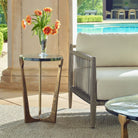 Bohdi Outdoor Brass Accent Table by Uttermost