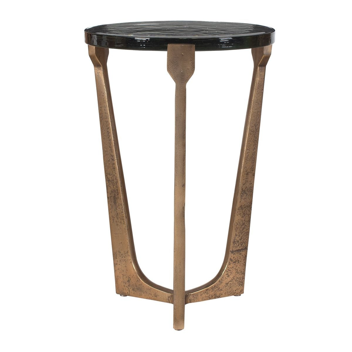Bohdi Outdoor Brass Accent Table by Uttermost