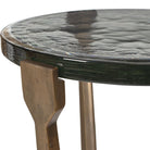 Bohdi Outdoor Brass Accent Table by Uttermost