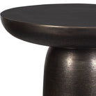 Joppa Dark Bronze Outdoor Accent Table by Uttermost