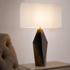 Quinn Two Tone Brass Table Lamp by RV Astley