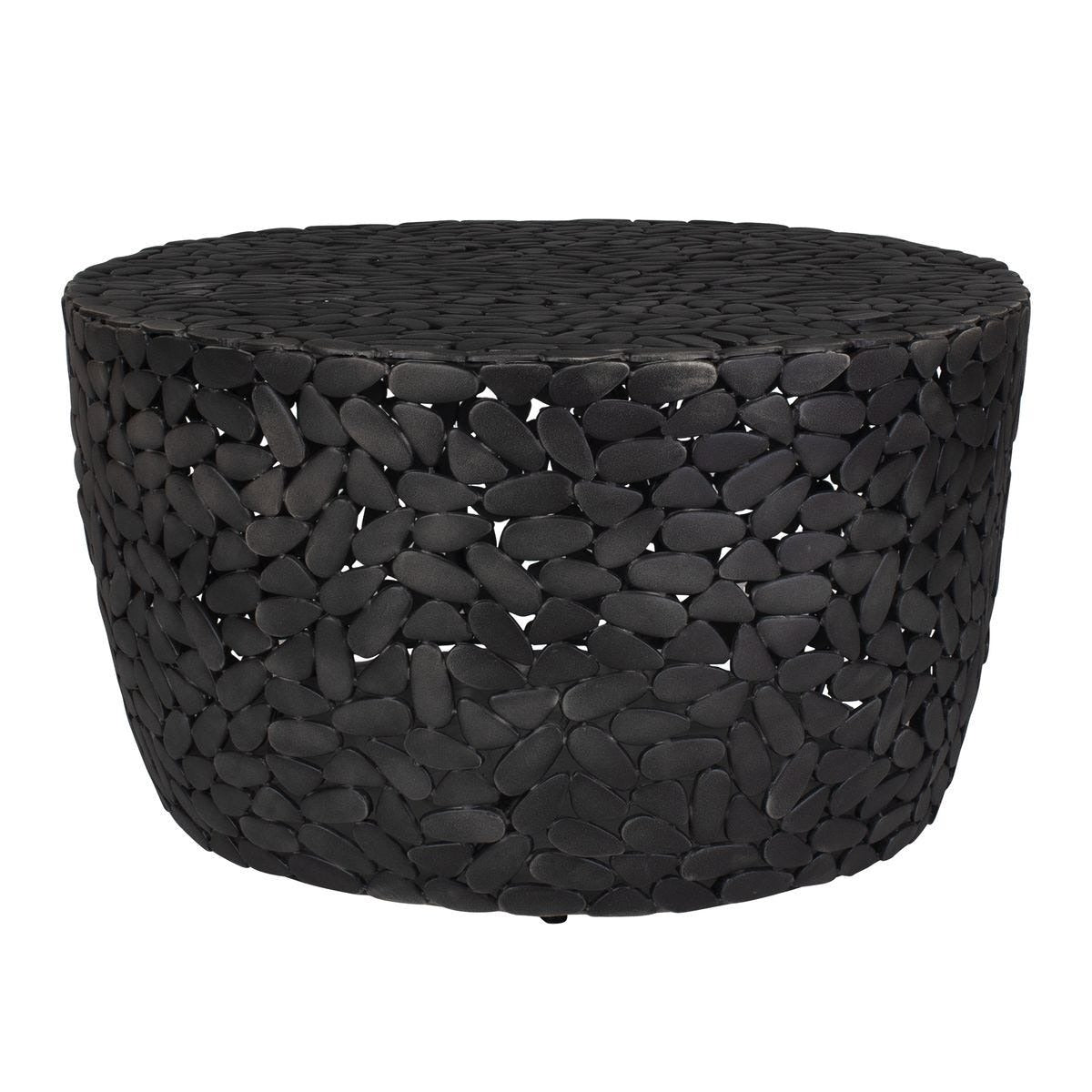 Rivington Outdoor Pebble Coffee Table by Uttermost