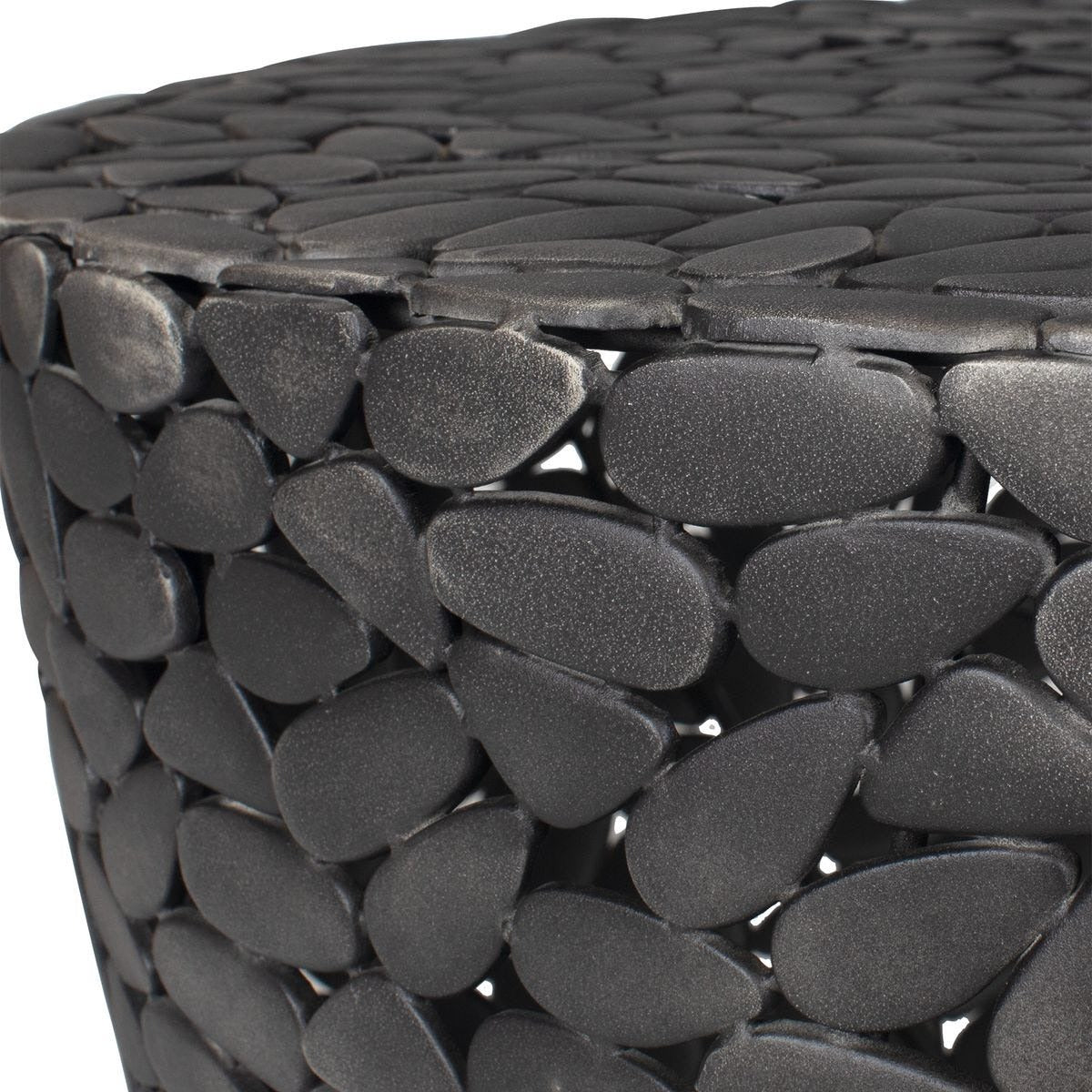 Rivington Outdoor Pebble Coffee Table by Uttermost