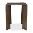 Reade Indoor-Outdoor Accent Table in Brass by Uttermost