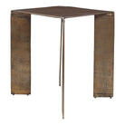 Reade Indoor-Outdoor Accent Table in Brass by Uttermost