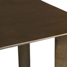 Reade Indoor-Outdoor Accent Table in Brass by Uttermost