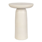 Joppa White Outdoor Accent Table by Uttermost