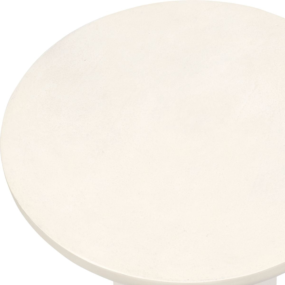 Joppa White Outdoor Accent Table by Uttermost