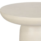 Joppa White Outdoor Accent Table by Uttermost