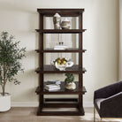 Kai Dark Walnut Etagere by Uttermost