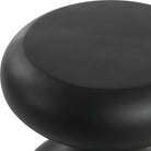 Robles Indoor/Outdoor Accent Table in Black by Uttermost