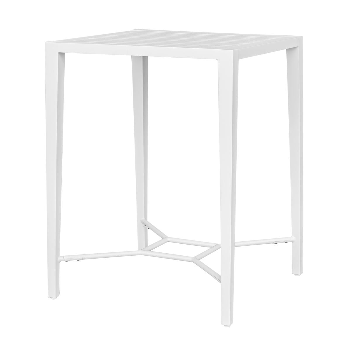 Montellano White Outdoor Bar Table by Uttermost