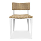 Calbas White Outdoor Dining Chair by Uttermost